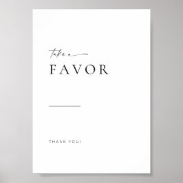 Chic + Undertecknande av moderna skribentfavoriter Poster