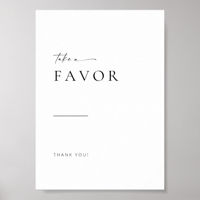 Chic + Undertecknande av moderna skribentfavoriter Poster (Framsidan)