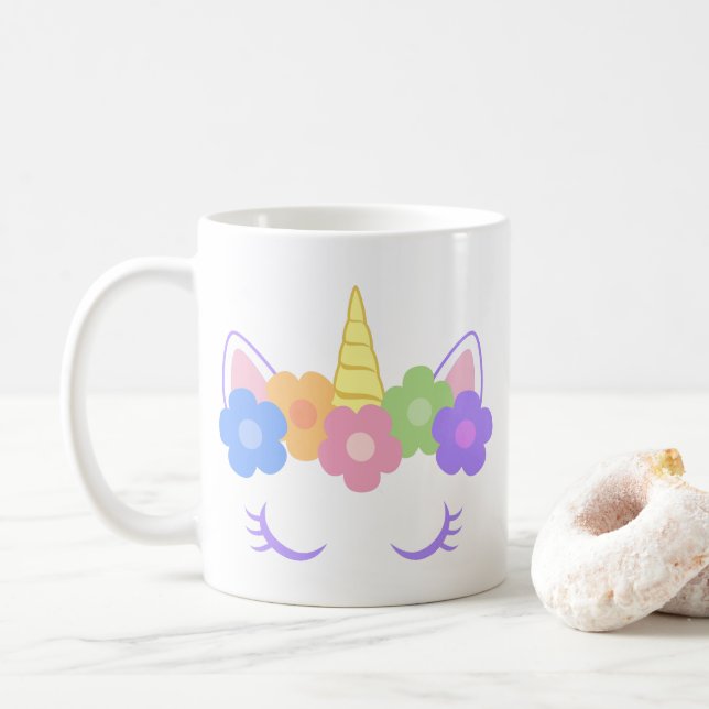 Chic Unicorn Kaffemugg (Med munk)