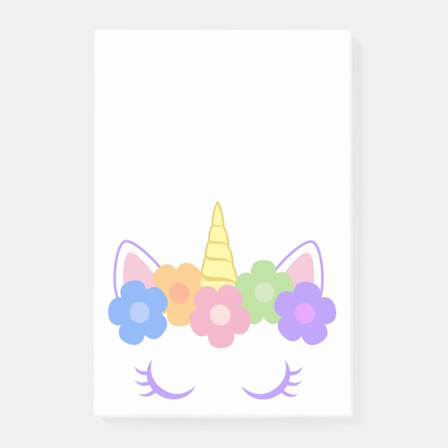 Chic Unicorn Post-it Block (Framsida)