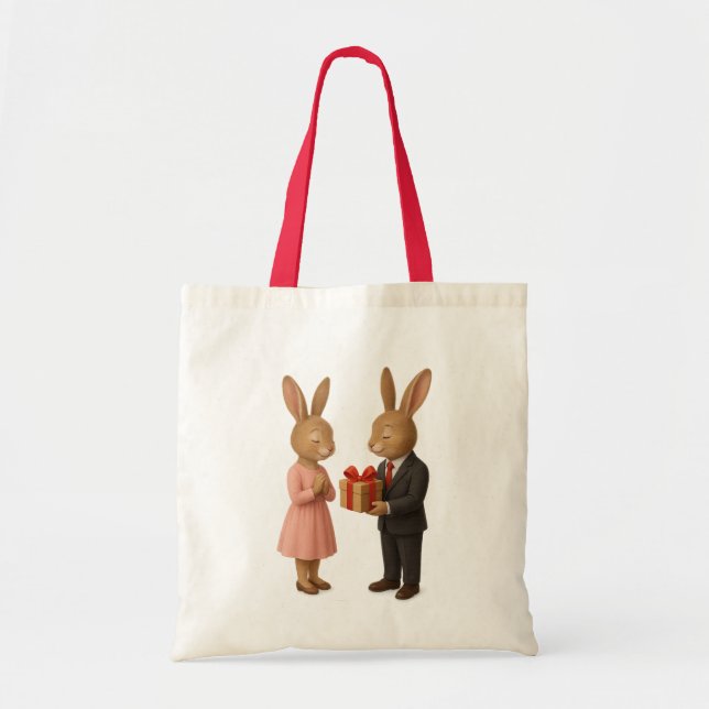 Chic varje dag - Snyggt och praktisk gåva Tygkasse (Framsidan)