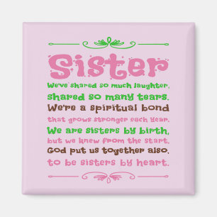Chic Viktigt sistercitat Magnet