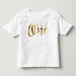 Chic Vild ett | Första födelsedag Tee Shirt