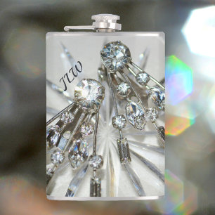 Chic Vintage Art Deco Rhinestones Fickplunta