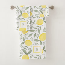 Chic Vintage Lemons and Löv Monogram