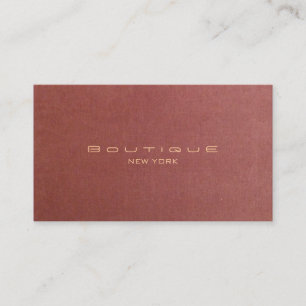 Chic Vintage Mode Boutique Visitkort