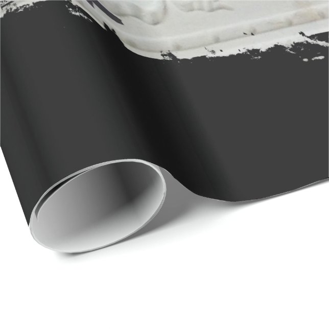 Chic vintage skor presentpapper (Rullad Hörn)