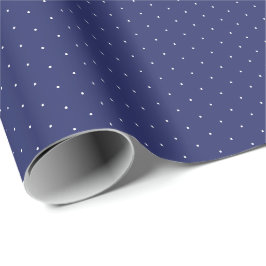 Chic Vit, vit, liten polka dots söt elegant Presentpapper