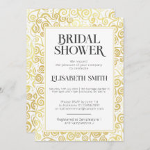 Chic Vita och Guld: Möhippan Vinterblomma