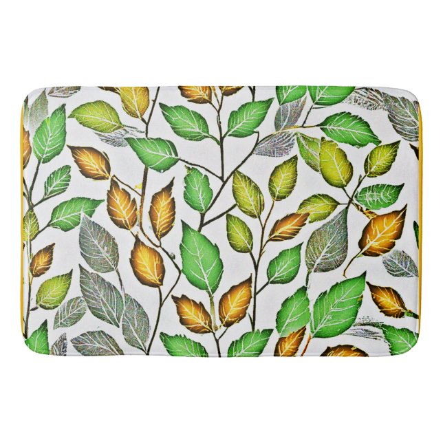 Chic Vivid Löv Mönster Badrumsmatta (Framsidan)