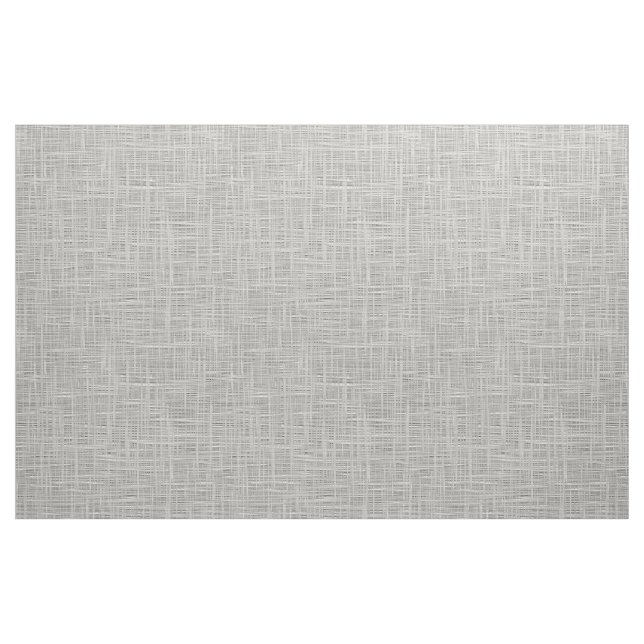Chic Warm Grått Jute Linen look Fabric Mönster Tyg (Fat Quarter)