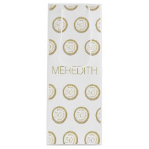 Chic White Guld 50 och Fabulous 50 födelsedagar