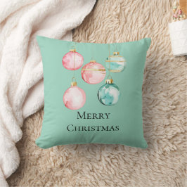 Chic White Mint Rosa Guld julprydnader Kudde