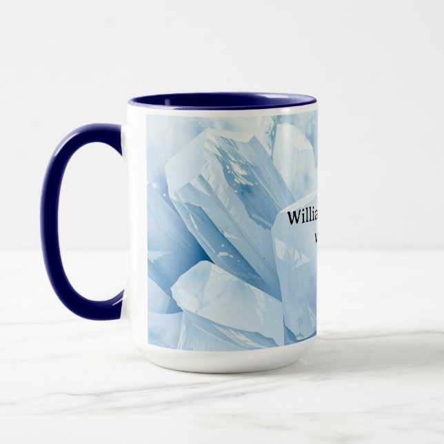 Chic Winter Thaw Seasonal Renewal Gift Mugg (Vänster)
