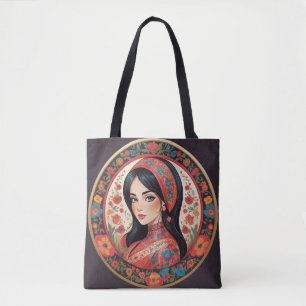 Chic Women's Tote & Shopping bag - Snyggt Perda Tygkasse