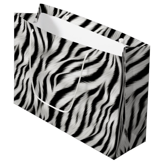 Chic Zebra Animal Print Möhippa (Framsidan Vinklad)