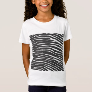 Chic Zebra tryck T Shirt