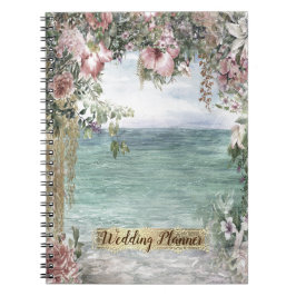 Chica blommor havsspets anteckningsbok