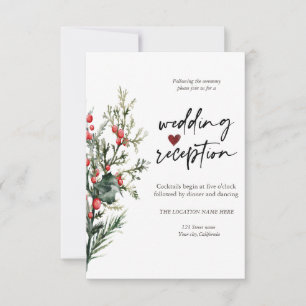 Chica Blommor Ocean Mottagning Inbjudningar