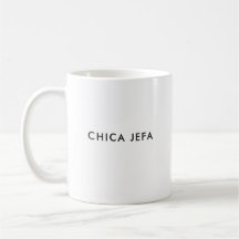 Chica Jefa | Girl Chef | Kaffe Mugg, honfisk