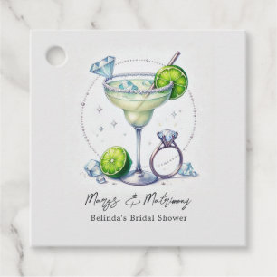 Chica Margaritas och Bröllopsdusch Gåvor Etiketter