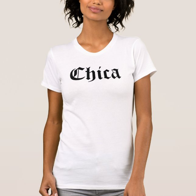 Chica Tanktop T-shirt (Framsida)