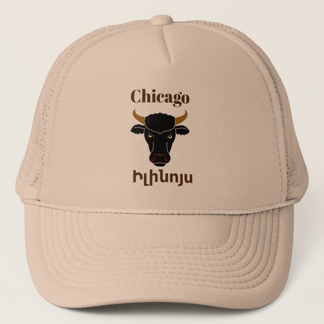 Chicago, Ի լ ի ն ո ս Truckerkeps (Framsida)