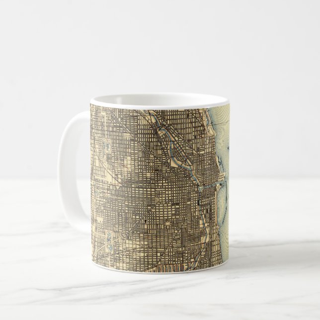 Chicago 1891 Coffee Mugg (Framsida vänster)