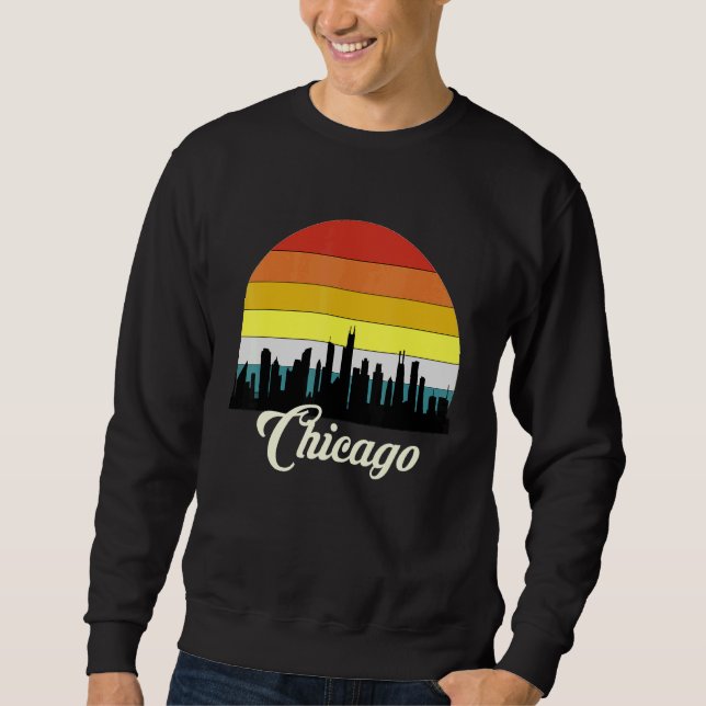 Chicago 1 lång ärmad tröja (Framsida)