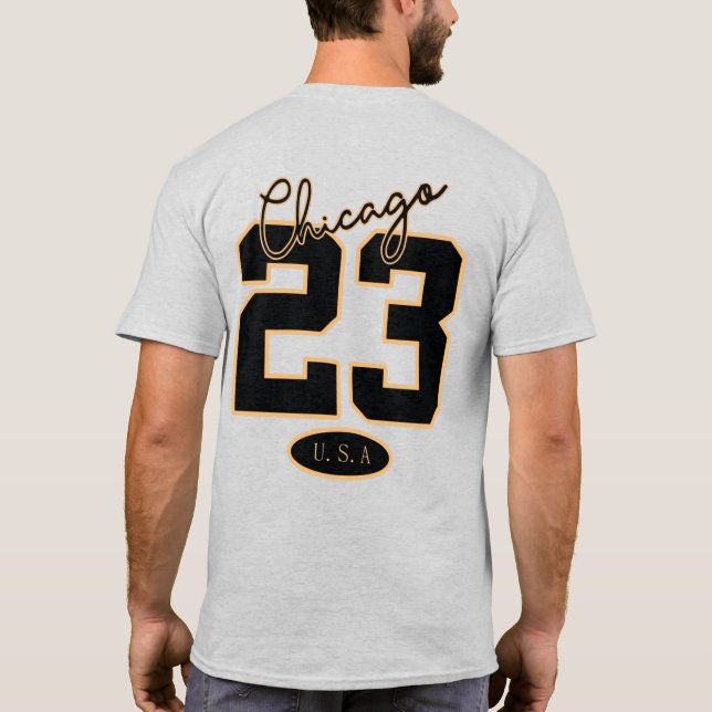 Chicago 23 USA Sports T-Shirt (Baksida)
