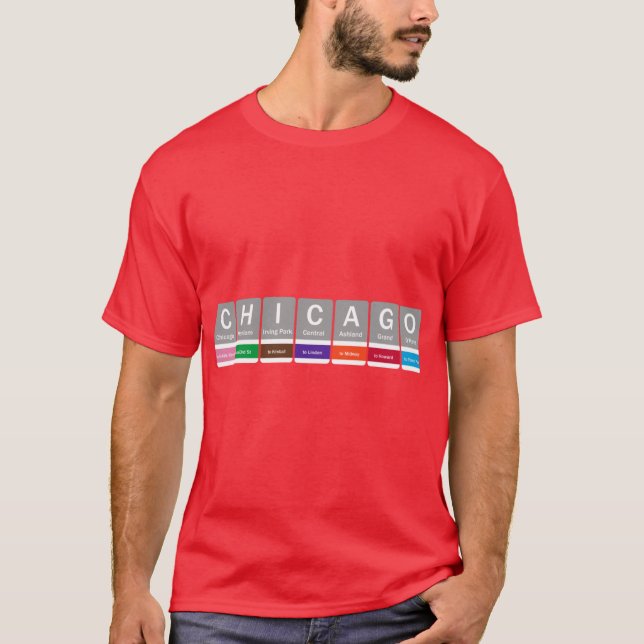 Chicago 2 t shirt (Framsida)