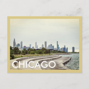 Chicago 31st Street Beach Vintage Resemål Postkort Vykort