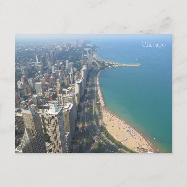 Chicago 360-vy vykort (Framsida)