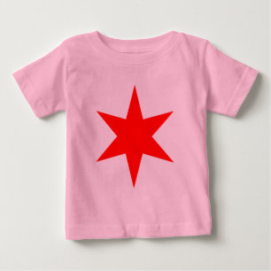 Chicago 6-spetsig stjärna t-shirt