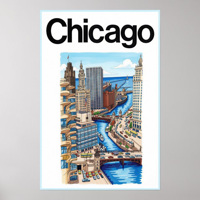 Chicago Affisch (Framsidan)