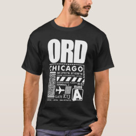 Chicago Airport ORD O'Hare T Shirt
