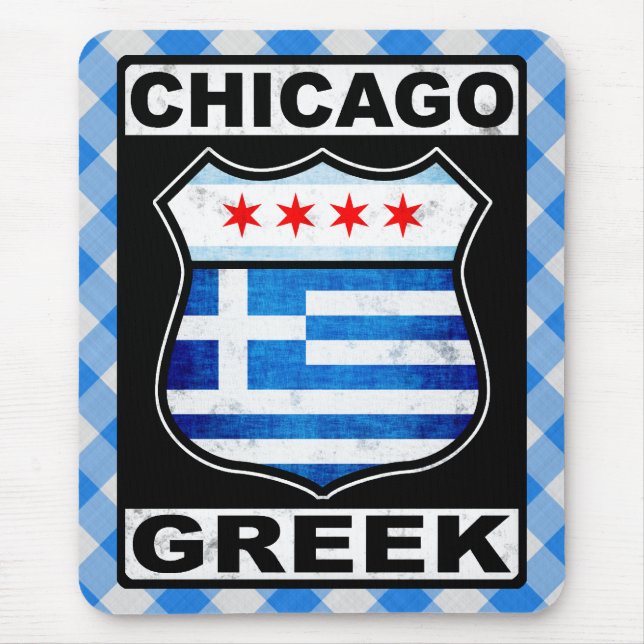 Chicago American Mousemat Musmatta (Framsidan)
