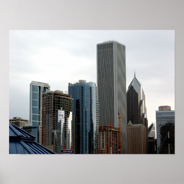 Chicago Architecture Poster (Framsidan)