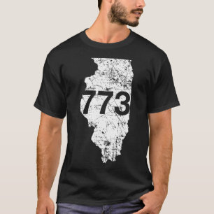 Chicago Area Code 773 T Shirt