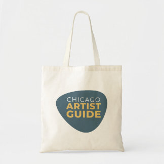 Chicago Artist Guide Logotyp Tote Bag Tygkasse