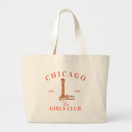 Chicago Bachelorette Girls Klubb Jumbo Tygkasse