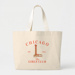 Chicago Bachelorette Girls Klubb Jumbo Tygkasse