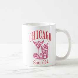 chicago bachelorette kaffemugg