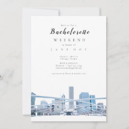 Chicago Bachelorette Party-inbjudan Inbjudningar
