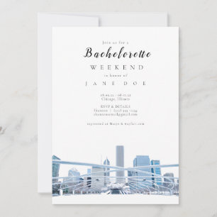 Chicago Bachelorette Party-inbjudan Inbjudningar