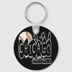CHICAGO BASEBALL NYCKELRING