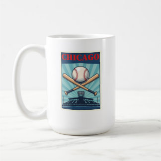 Chicago Baseball Thmet Coffee Mugg