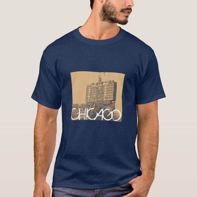 Chicago baseballskjorta #1 tee (Framsida)