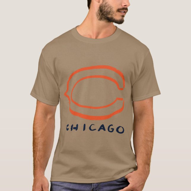 Chicago Beaaaars Oversized T Shirt (Framsida)