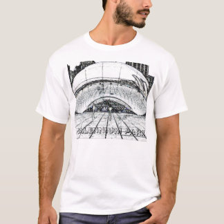 chicago_bean.2 millenium parkerar t-shirt